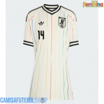 Camisa de time de futebol Japão Junya Ito #14 Replicas 2º Equipamento Feminina Mundo 2026 Manga Curta